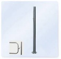PERCo-BH02 2-04/EL Стойка с электромагнитным устройством блокировки, нержавеющая сталь